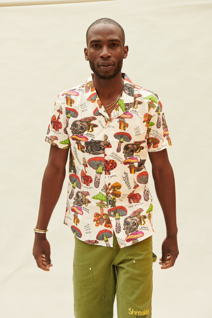 Mushroom Button Down