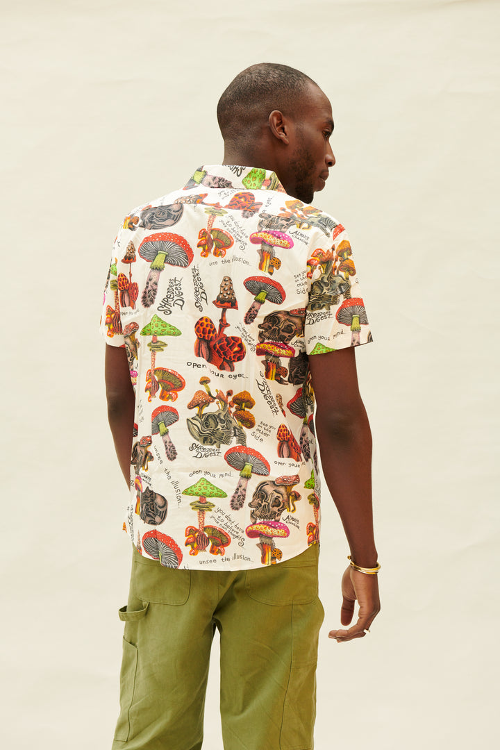 Mushroom Button Down