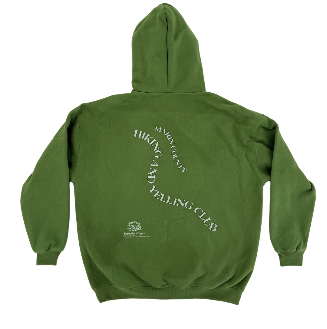 Hiking and Yelling Club Hoodie