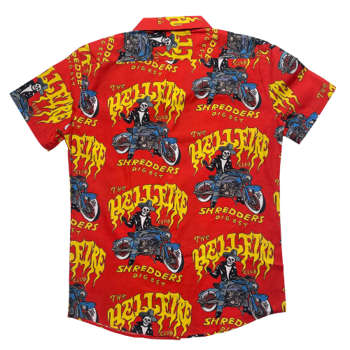 Hell Fire Button Down