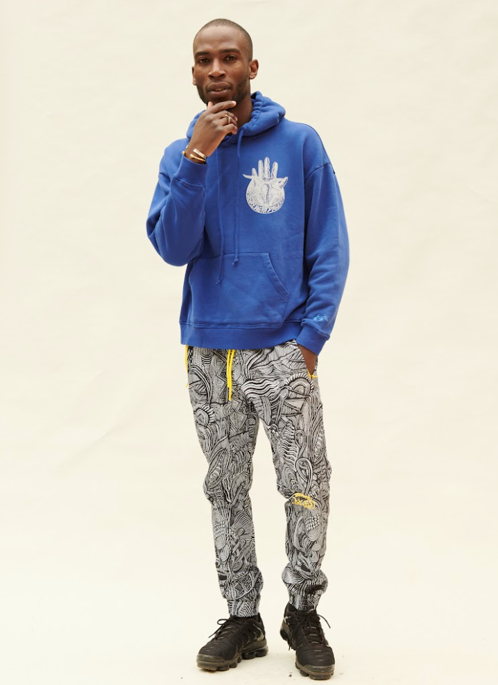 Ninja MTB Pant - Black and White