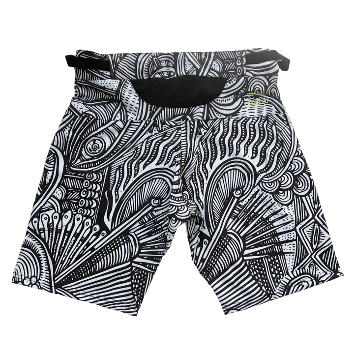 Black and White MTB short