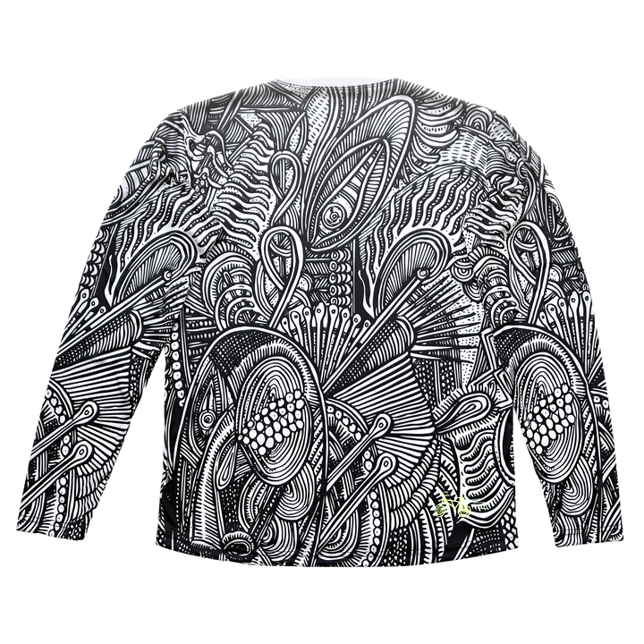 Black and White MTB Tech Tee