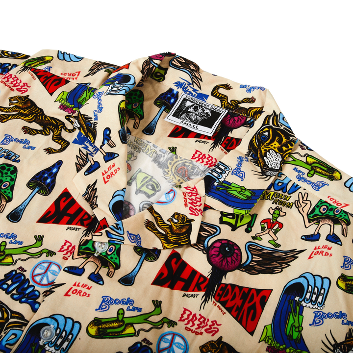 Boogie Life Button Down - Khaki