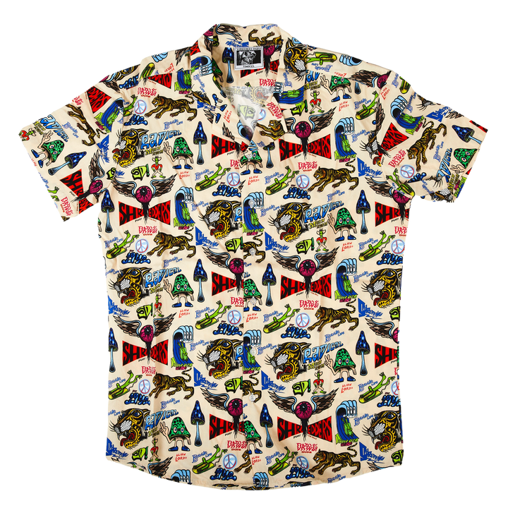 Boogie Life Button Down - Khaki