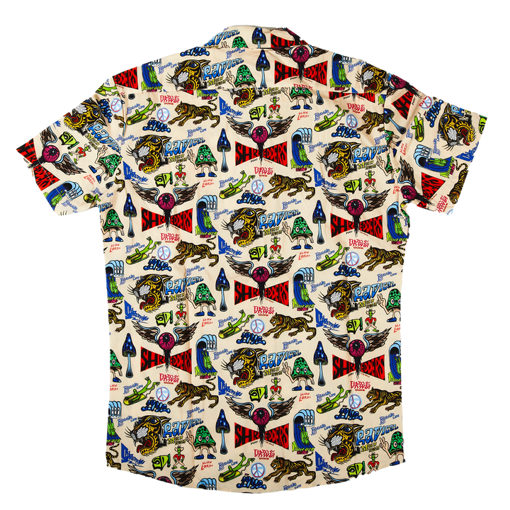 Boogie Life Button Down - Khaki