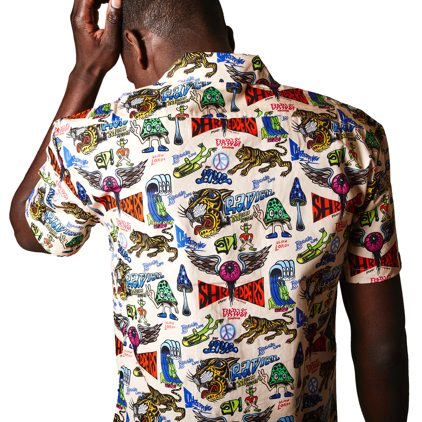 Boogie Life Button Down - Khaki