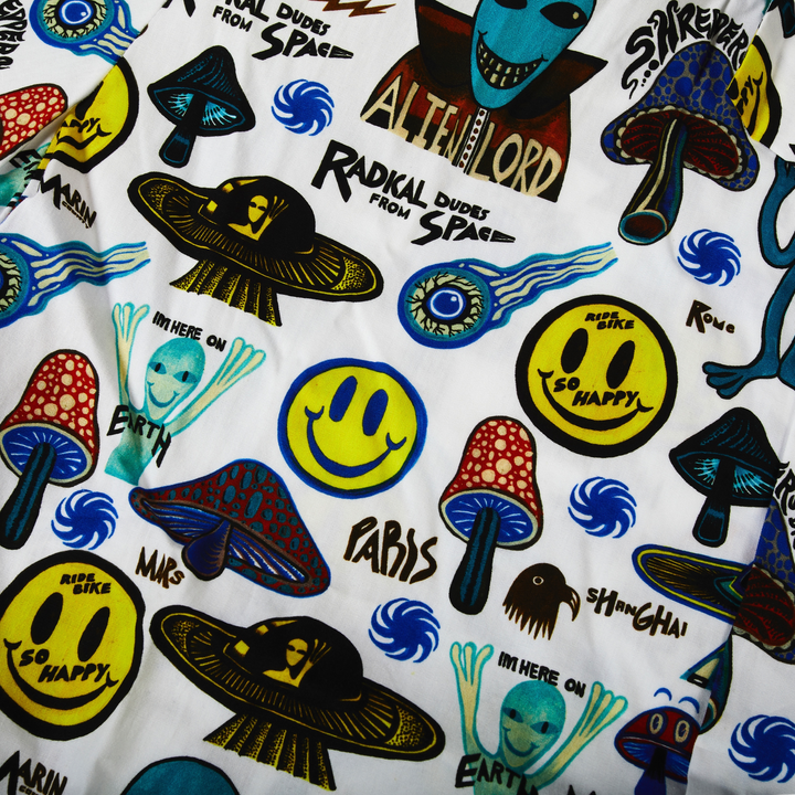 Alien Lords Button Down - White