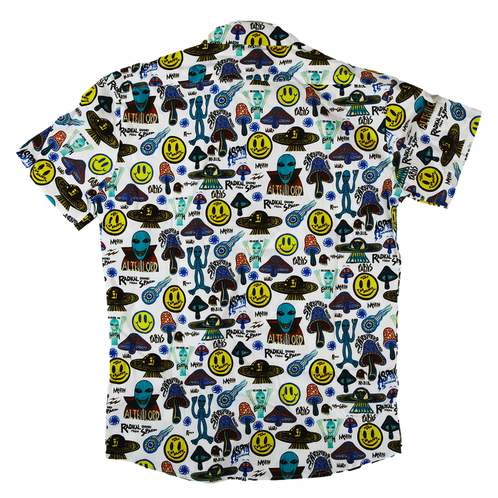Alien Lords Button Down - White