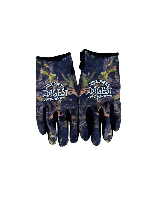Camo MTB gloves