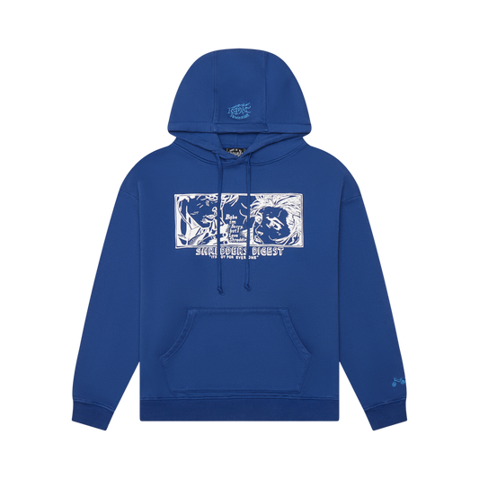 Sorry Babe Blue Hoodie