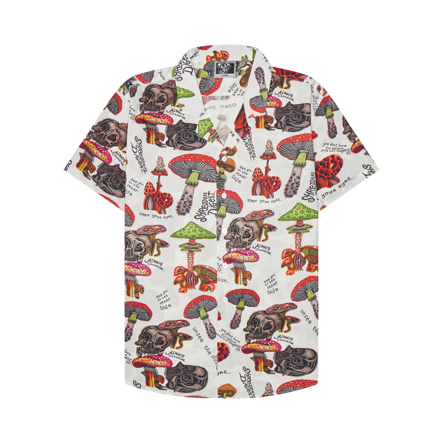 Mushroom Button Down