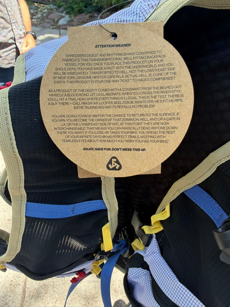 Shredders X Rhythmus 8L Adventure Bag