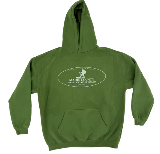 Hiking and Yelling Club Hoodie