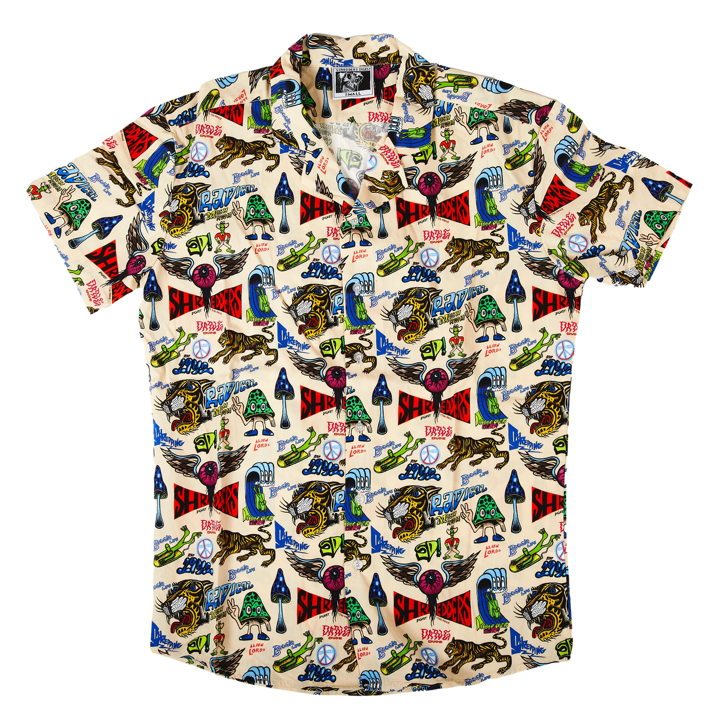 Boogie Life Button Down - Khaki