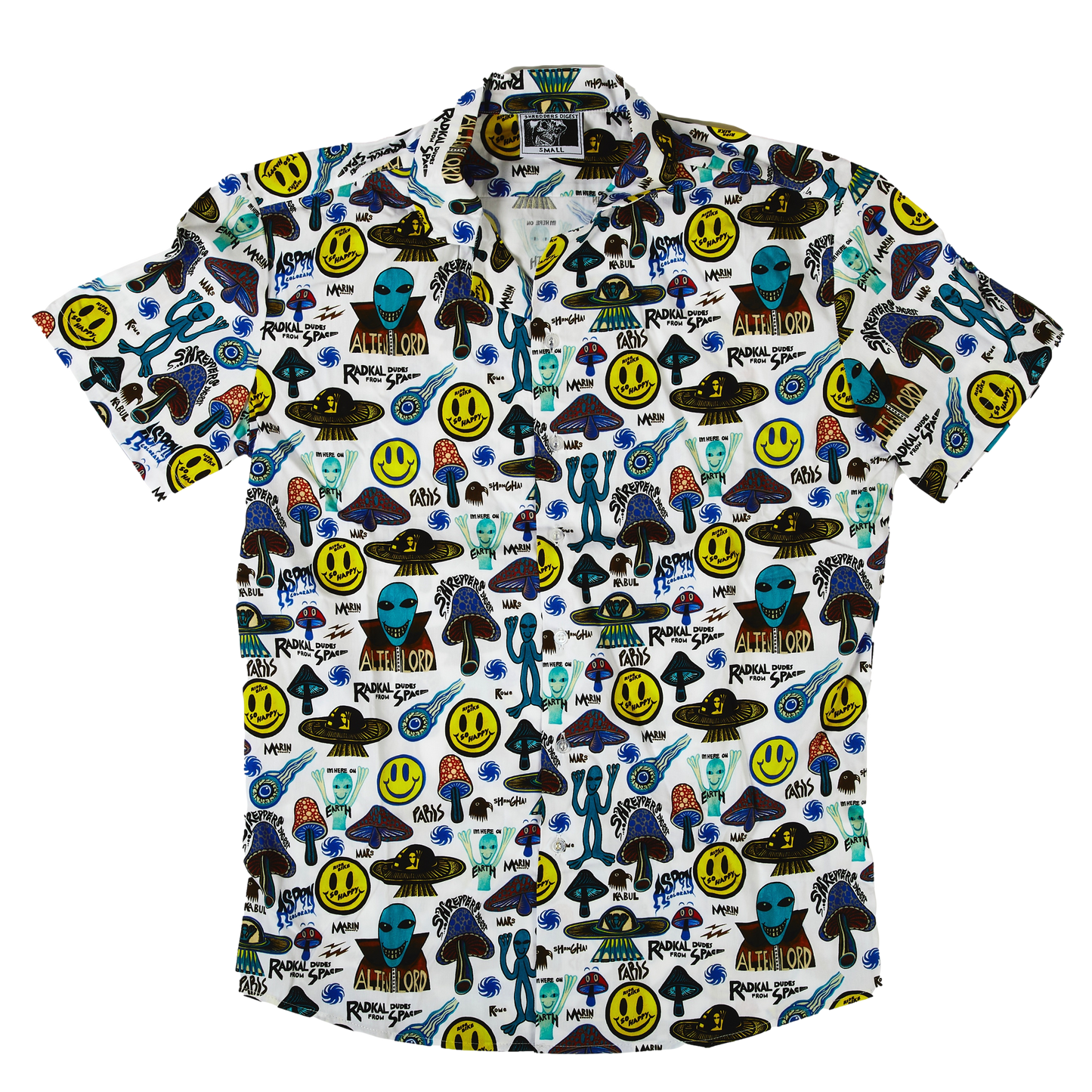 Alien Lords Button Down - White