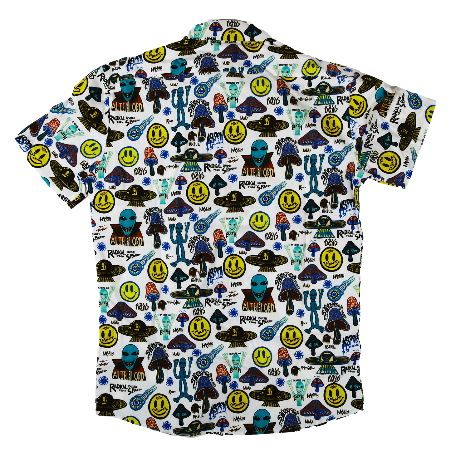 Alien Lords Button Down - White